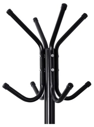 Stojanový vešiak LINEA čierny