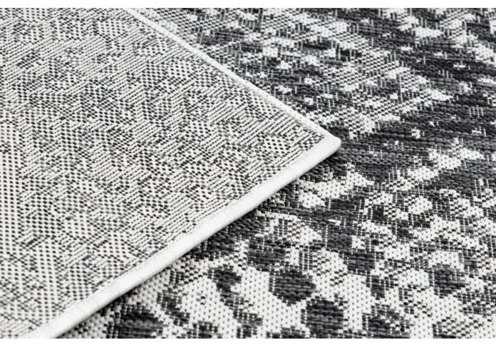 Kusový koberec Hadia koža sivý 200x290cm