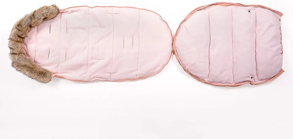 Zimný fusak do kočíka Mouse - staroružový