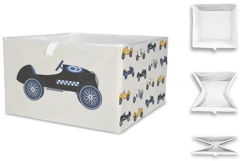 Látkový detský úložný box Ralley - Butter Kings