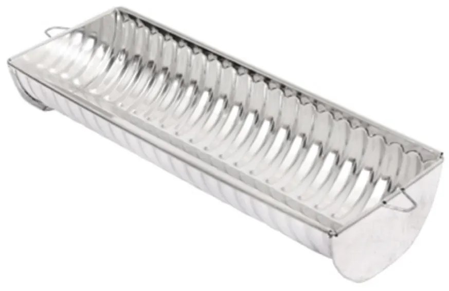 Forma srnčí chrbát 123/30cm pocínovaný plech KLC