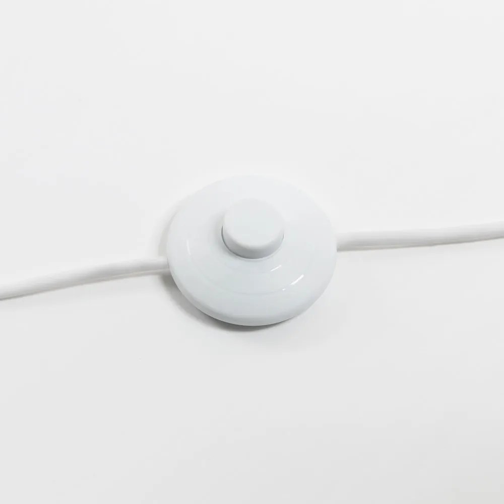 Biela/v prírodnej farbe stojacia lampa s dreveným tienidlom (výška 210 cm) Juhe Ash – Kave Home