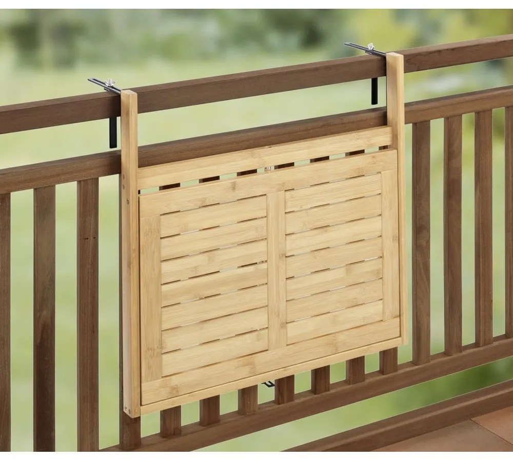 Bambusový záhradný stolík 44x64 cm Waikiki – Wenko