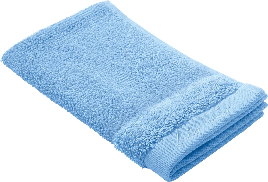 XXXLutz UTERÁK PRE HOSTÍ, 30/50 cm, modrá Bio:Vio - Kúpeľňový textil - 004417004008