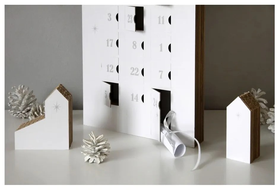 Adventný kalendár so striebornými detailmi Unlimited Design for kids