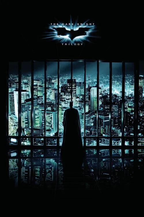 Umelecká tlač The Dark Knight Trilogy - Night City, (26.7 x 40 cm)