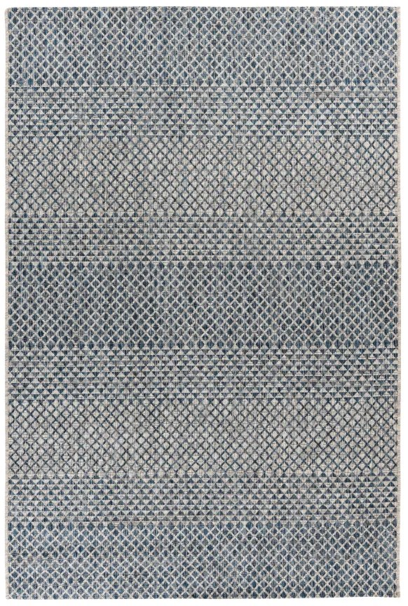 Kusový koberec Nordic 877 navy – na von aj na doma, 120x170, modrá, chodba / predsieň, Obsession