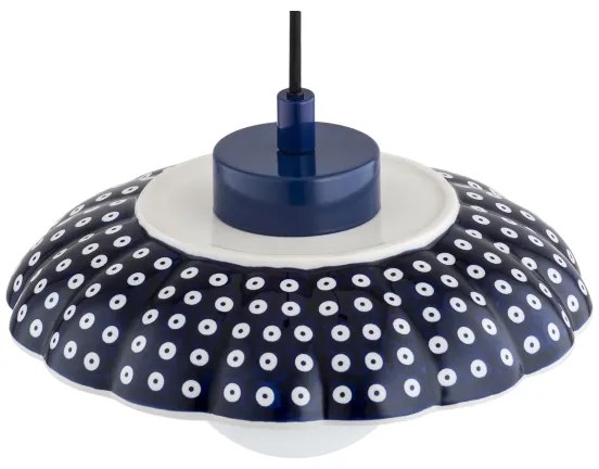 Argon 8948 - Závesné svietidlo na lanku BOLL 1xG9/6W/230V modrá