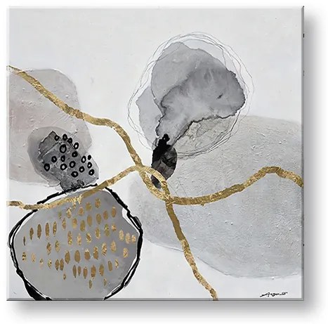 Obraz na plátne ABSTRAKT 50x50 cm