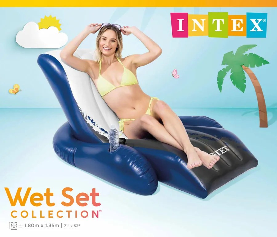 INTEX Lehátko nafukovacie profilované