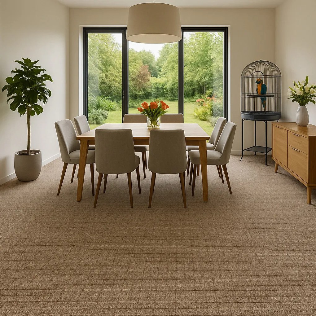 Condor Carpets, Koberec metráž Udinese béžový new - neúčtujeme odrezky z role, na mieru, šíře 2m,4m,na mieru, neúčtujeme odrezky, béžová, filc, chodba / predsieň