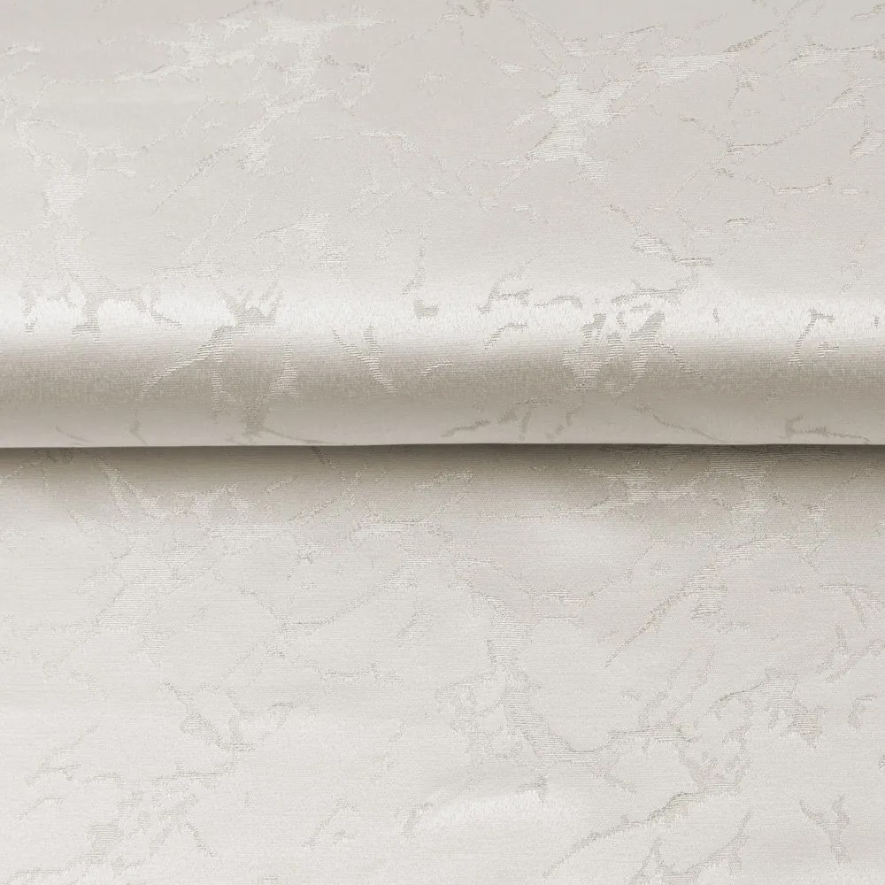 Biante Dekoračný štvorcový obrus Parma PM-116 Strieborný mramor na krémovom 70x70 cm