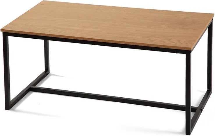 Konferenčný stolík v dekore duba v prírodnej farbe 47x90 cm Norden – Bonami Essentials