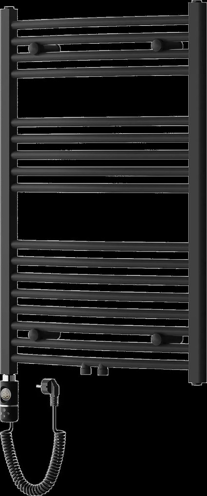 Mexen Ares, elektrické vykurovacie teleso 900 x 600 mm, 600 W, čierna, W102-0900-600-2600-70
