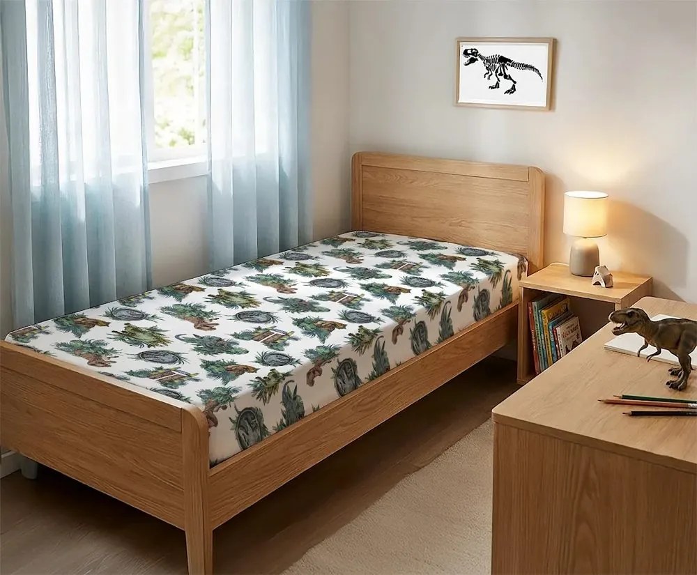 Jerry Fabrics Plachta s motívom Jurský svet - 90 x 200 cm