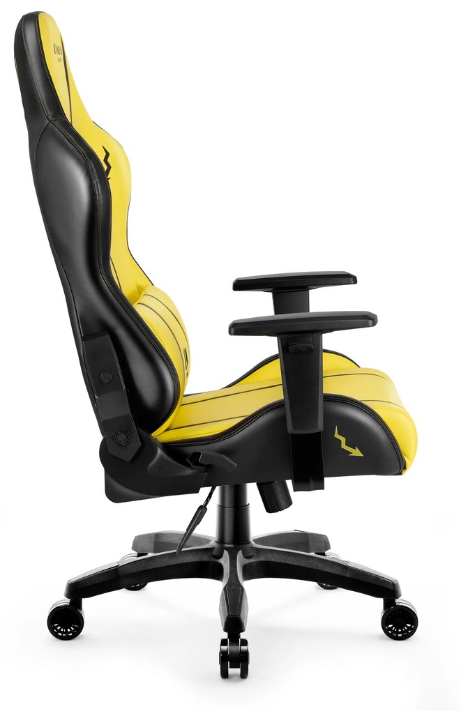 Herné kreslo Diablo X-One 2.0 Normal Size, Electric Yellow/ žlté