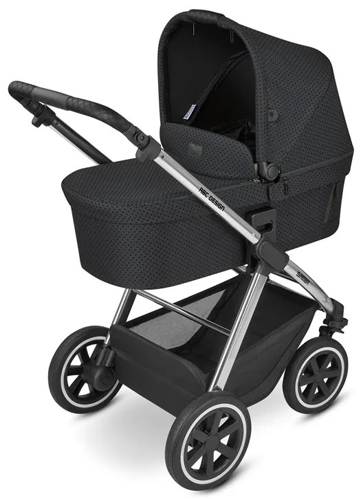 ABC DESIGN Samba Set Diamond 3ks 2023 Black Dots kombinovaný 2in1 kočík