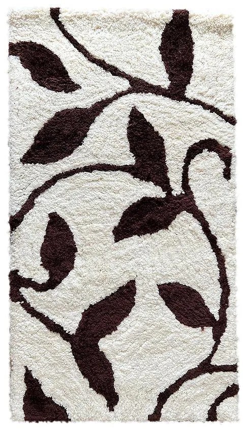 Koberec Shaggy Sonic 0.8/1.5 Psr-9219 krémový