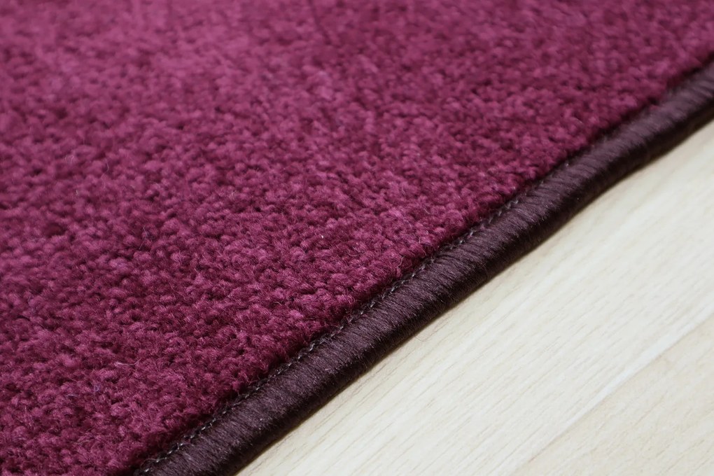 Vopi koberce Kusový koberec Eton fialový 48 štvorec - 100x100 cm