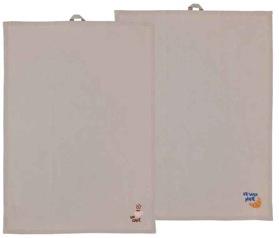 Bavlnené utierky v súprave 2 ks 50x70 cm Bistro – Södahl
