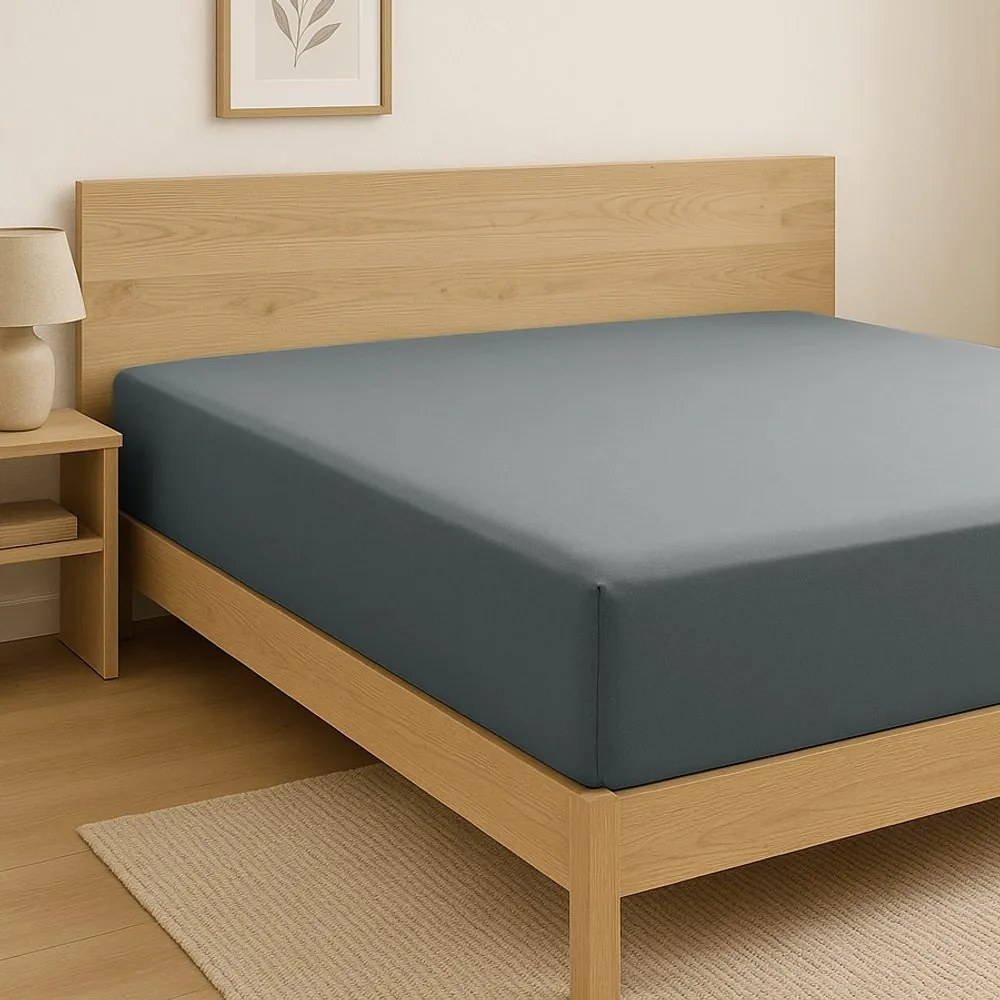 Vandyck Prestieradlo Vandyck Jersey Supreme XXL 200-210x220 cm Grey