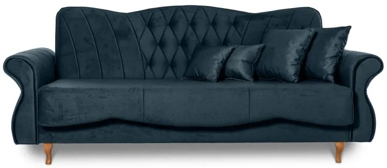 Pohovka Panama 3, modrá (monolith 77)