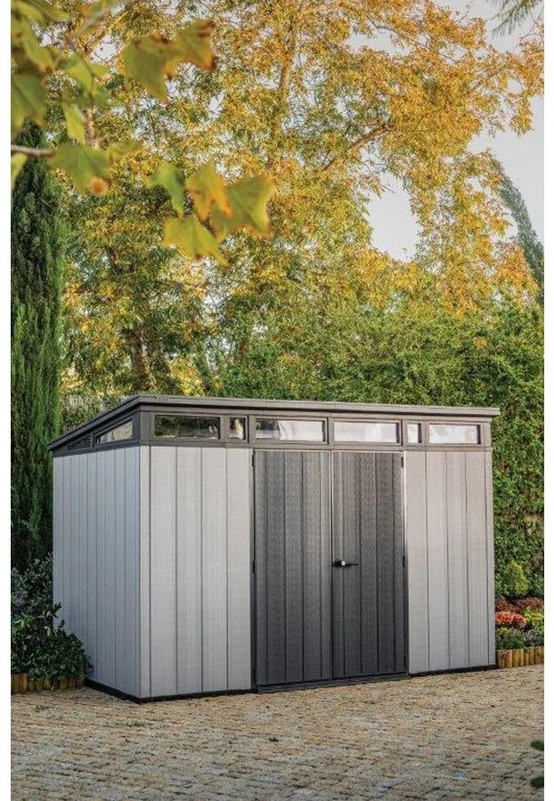 Keter Artisan 11x7 šedý/antracit, s podlahou
