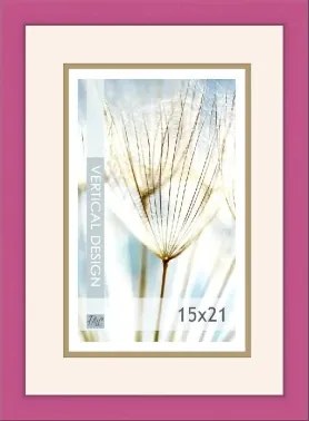 Fotorámik Giulia 15x21 cm, ružový%