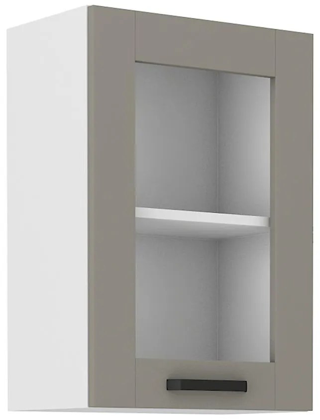 Kuchynská skrinka Luna claygrey/biela 40GS-72 1F