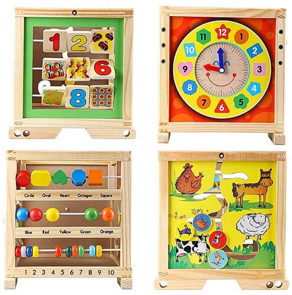 Multifunkčná drevená pomôcka na chodenie