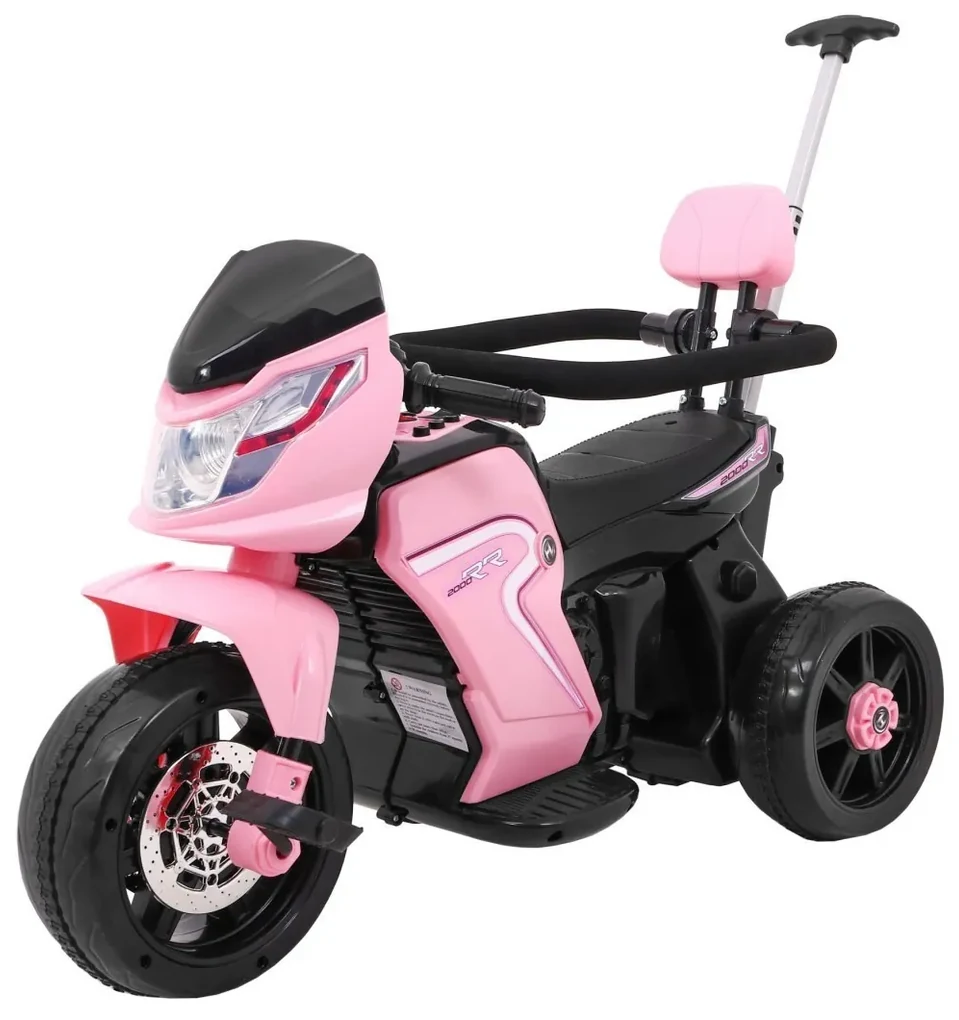 RAMIZ ELEKTRICKÁ MOTORKA BIKE - RUŽOVÁ - 1x20W - 6V/4.5Ah - 2022