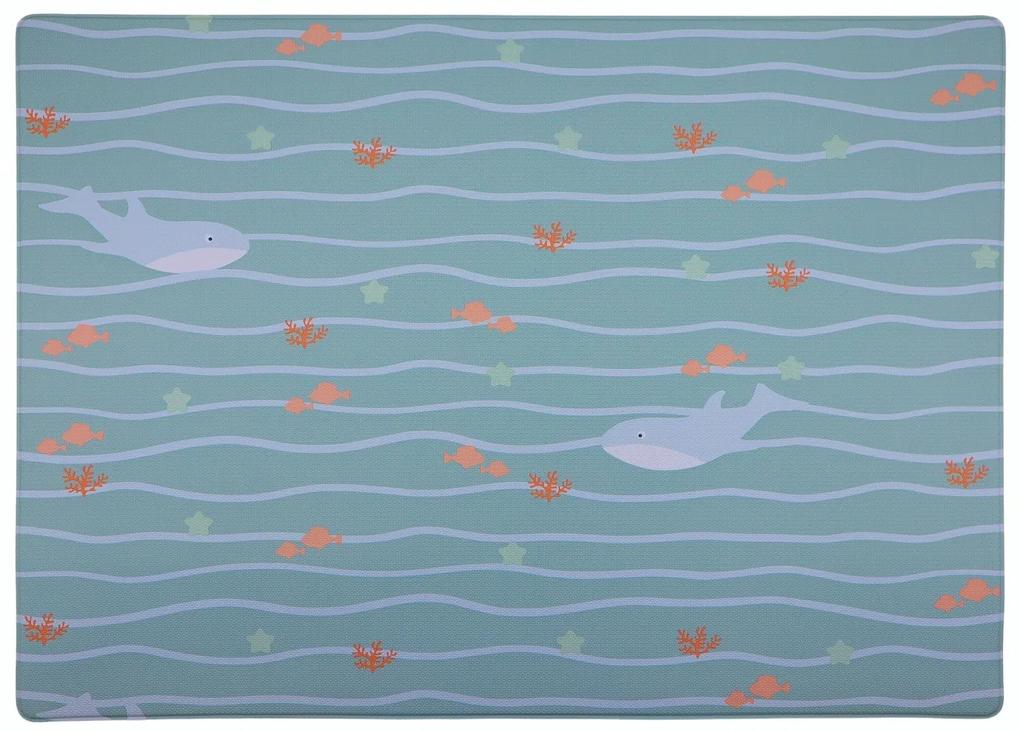 Little gem. carpets Detský penový koberec Underwater world – na von aj na doma - 100x140 cm