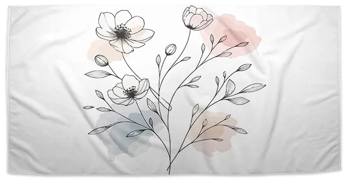 Sablio Uterák Kvetinová línia - 50x100 cm