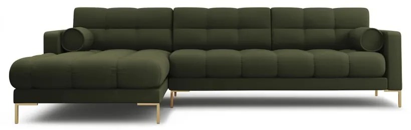 Zelená rohová pohovka (ľavý roh) Bali – Cosmopolitan Design