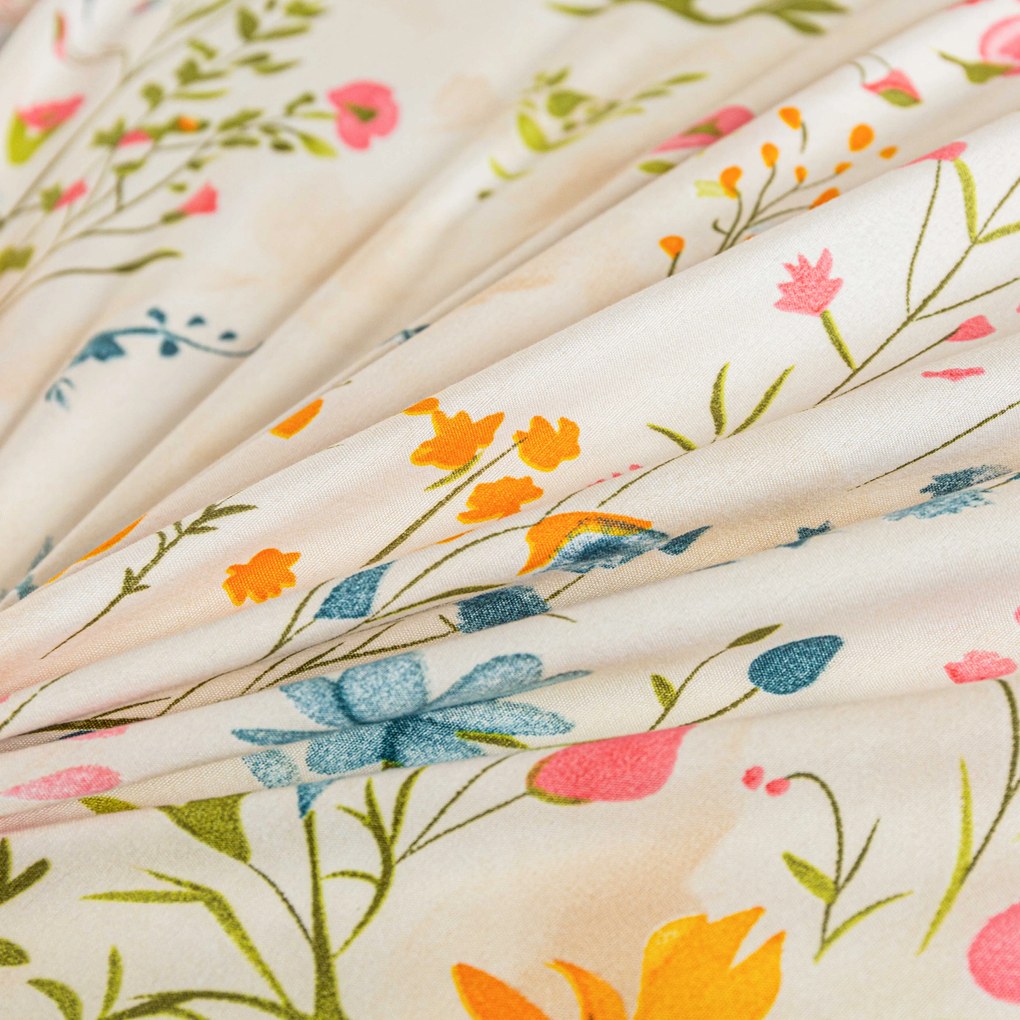 Obliečky z mikrovlákna MILLEFLEUR farebné Rozmer obliečky: 70 x 90 cm | 140 x 200 cm