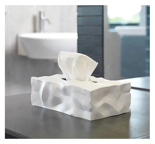 Biely box na vreckovky Essey Wipy II