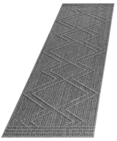 Ayyildiz Kusový koberec PATARA 4954, Sivá Rozmer koberca: 120 x 170 cm