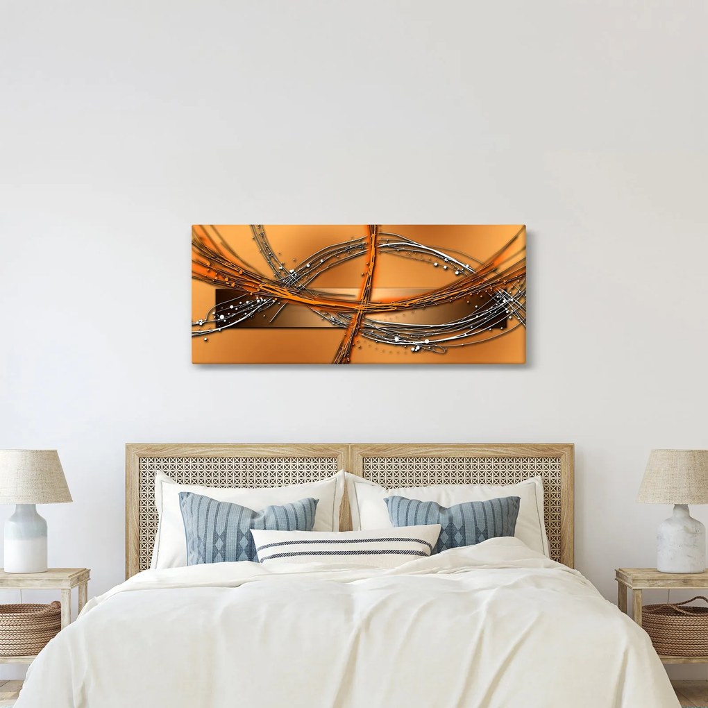 Abstraktný obraz (120x50 cm)