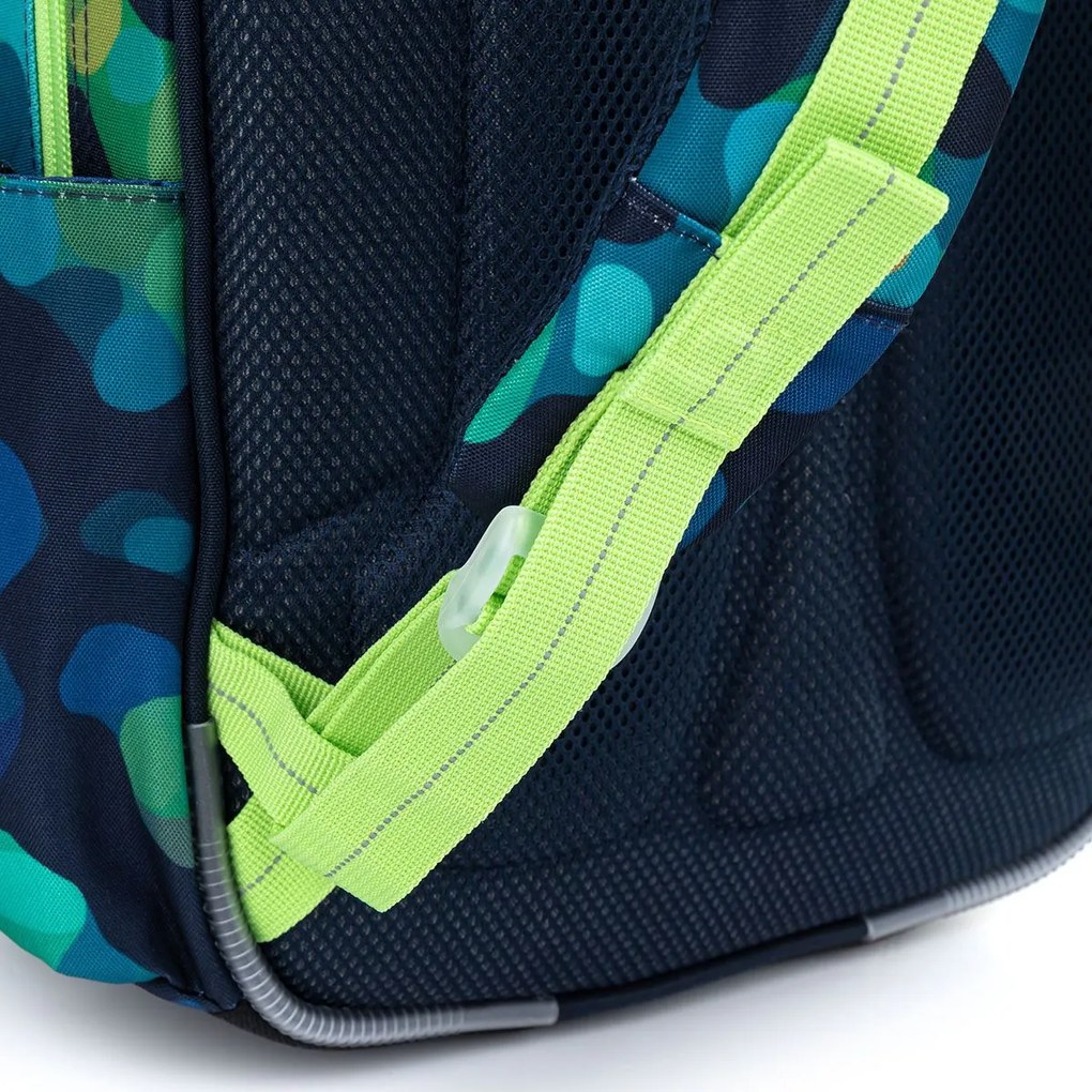 Veľká školská súprava Topgal ENDY 22055 B - batoh + peračník + vrecko na prezuvky + pláštenka na batoh