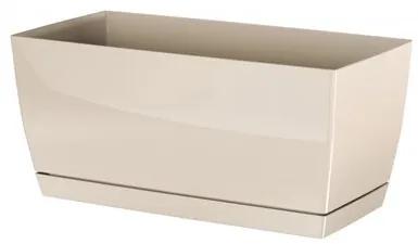 Plastový truhlík Coubi Case s miskou krémová, , 39 x 19 x 18,2 cm
