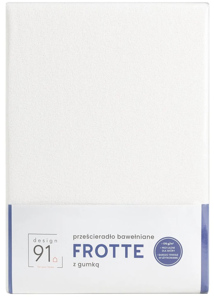 FROTÉ PRESTIERADLO 180X200 CM, VÝŠKA 20 CM KRÉMOVÉ