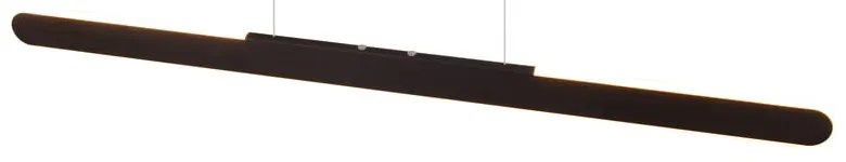 Čierne LED závesné svietidlo Helios - Trio