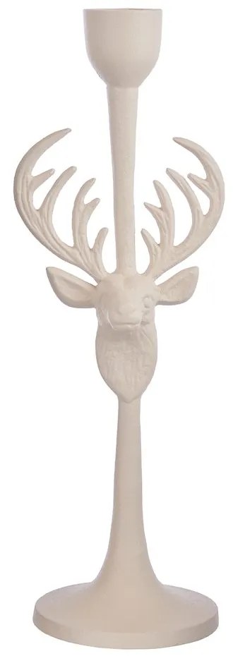 FOREST GLADE Svietnik 27 cm - béžová