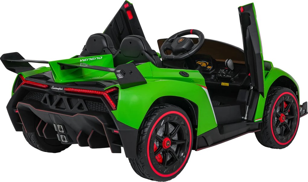 Ramiz Lamborghini Veneno vozidlo Zelená