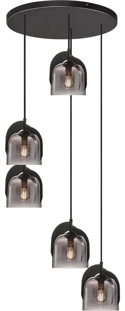 Nordlux - Luster na lanku BOSHI 5xE14/40W/230V