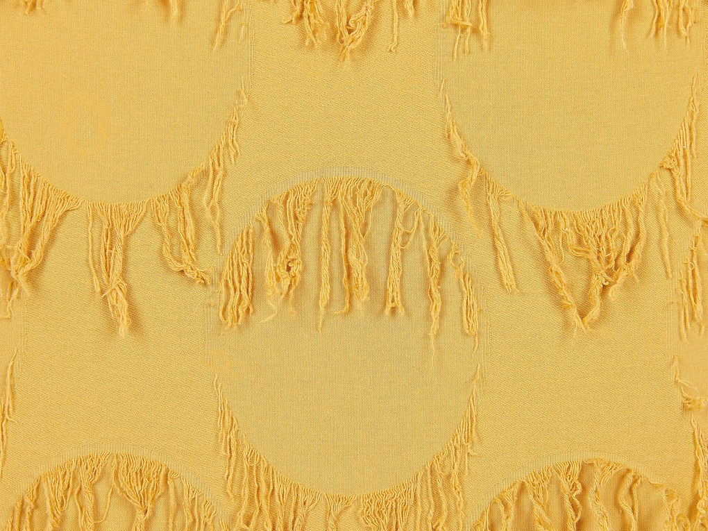 Sada 2 vankúšov 45 x 45 cm žltá AGASTACHE Beliani