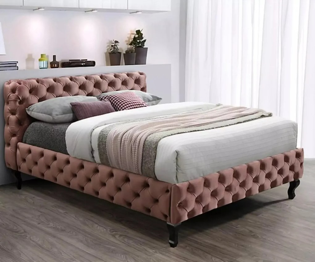 Čalúnená posteľ Heraklion 160x200 cm Barvy | AMI Nábytok