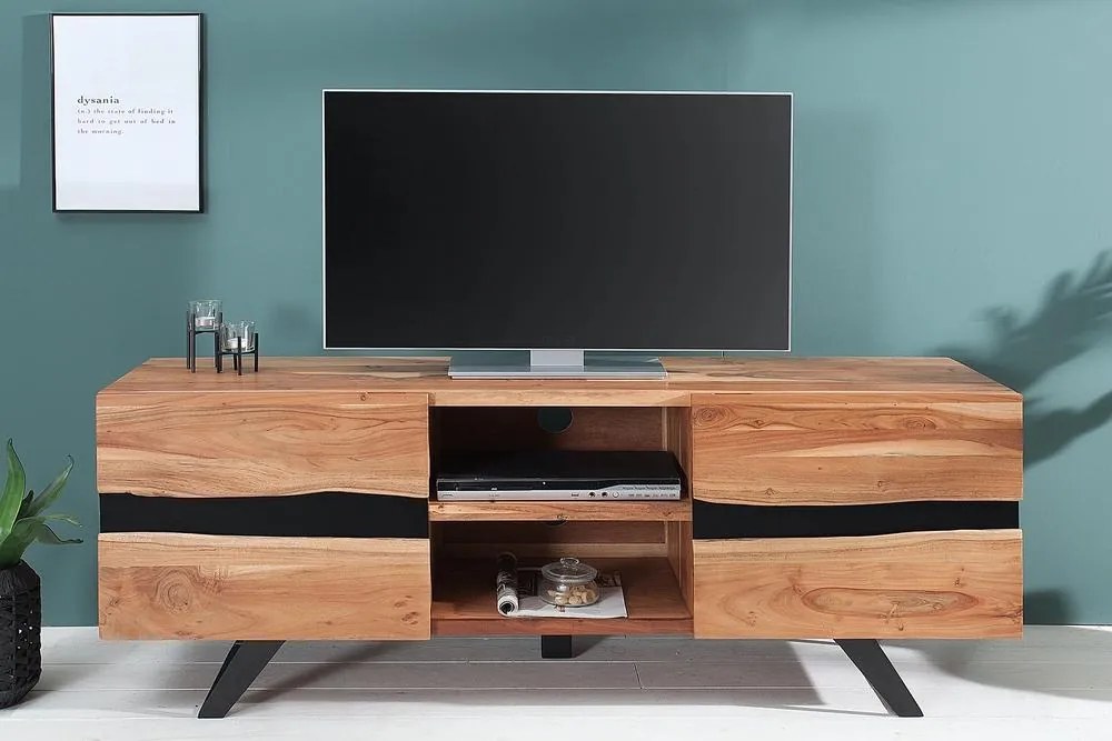 Luxusný TV stolík Argentinas z masívu