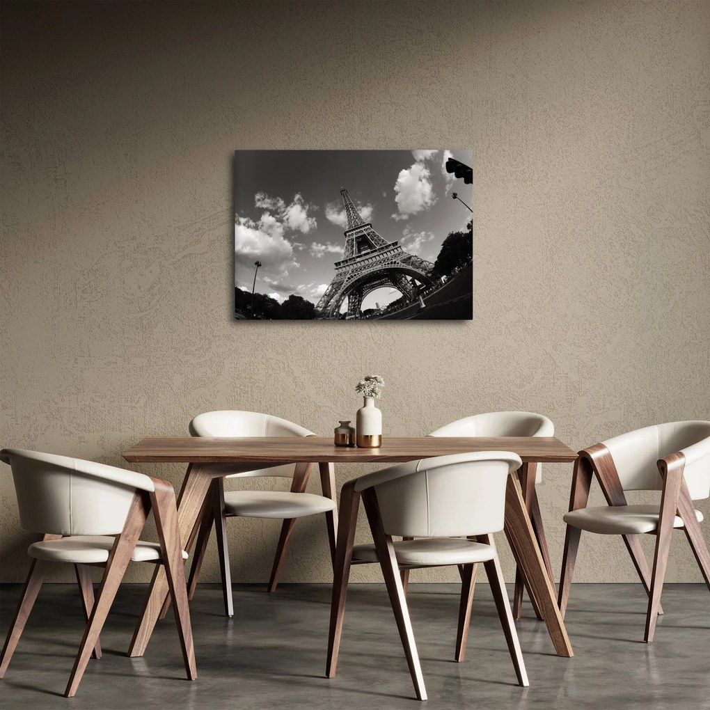 Obraz - Eiffelova veža v Paríži (70x50 cm)