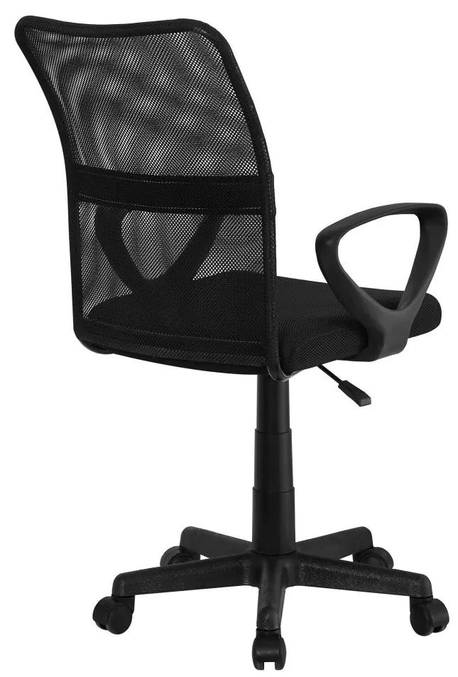 Tempo Kondela Kancelárska stolička, čierna, REMO 3 NEW